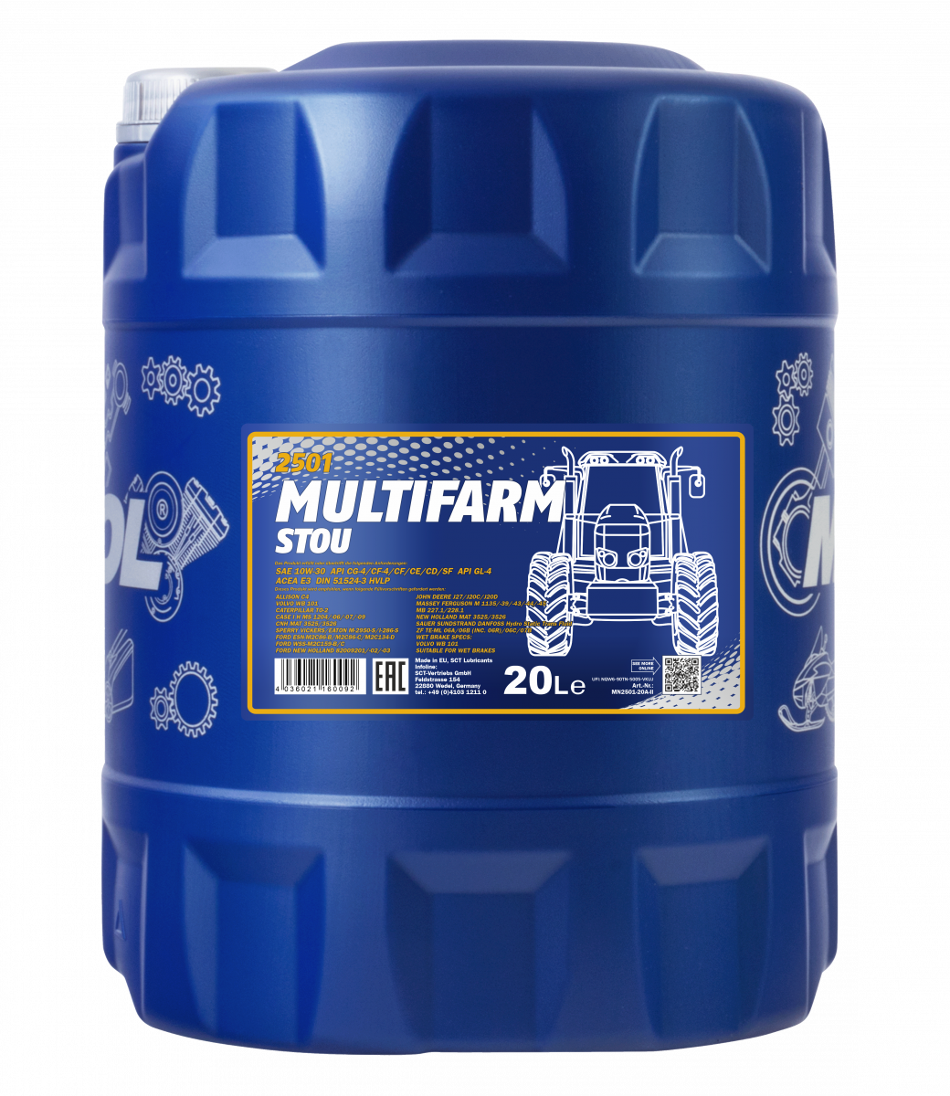 MANNOL Multifarm STOU 10W-30 2501