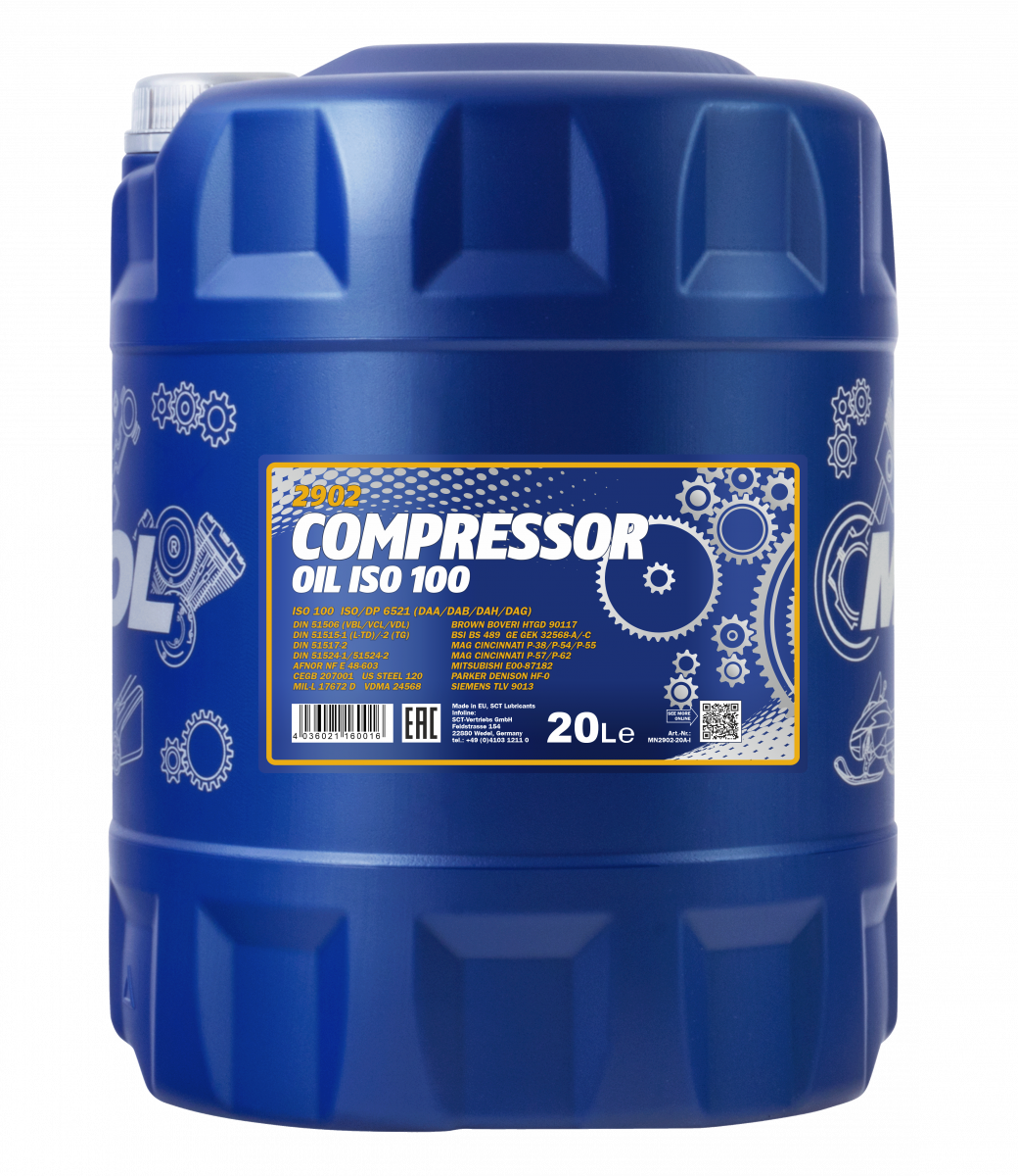 MANNOL Compressor Oil ISO 100 2902