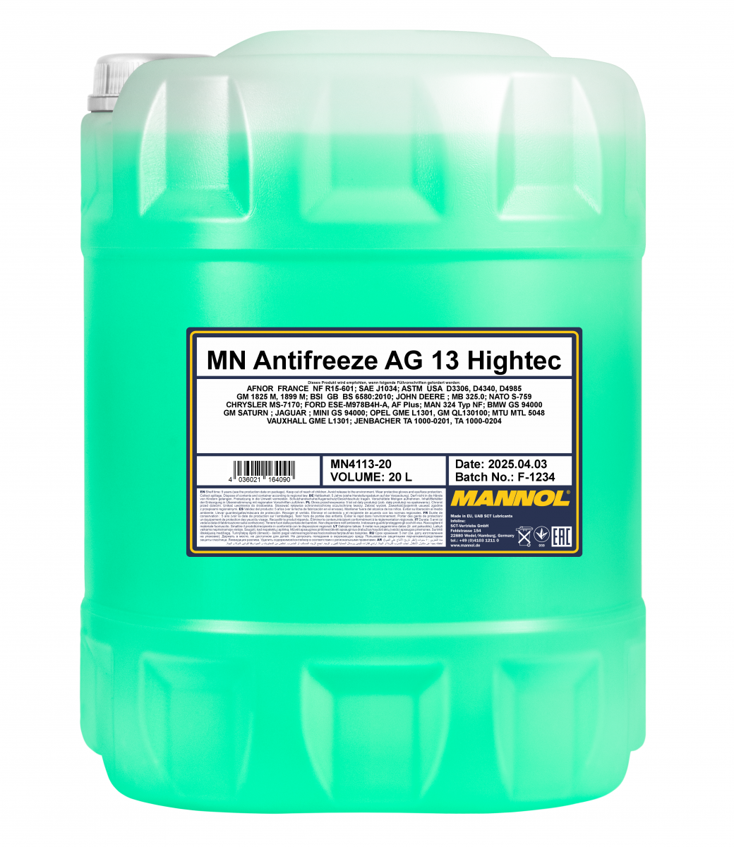MANNOL Antifreeze AG13 Hightec 4113