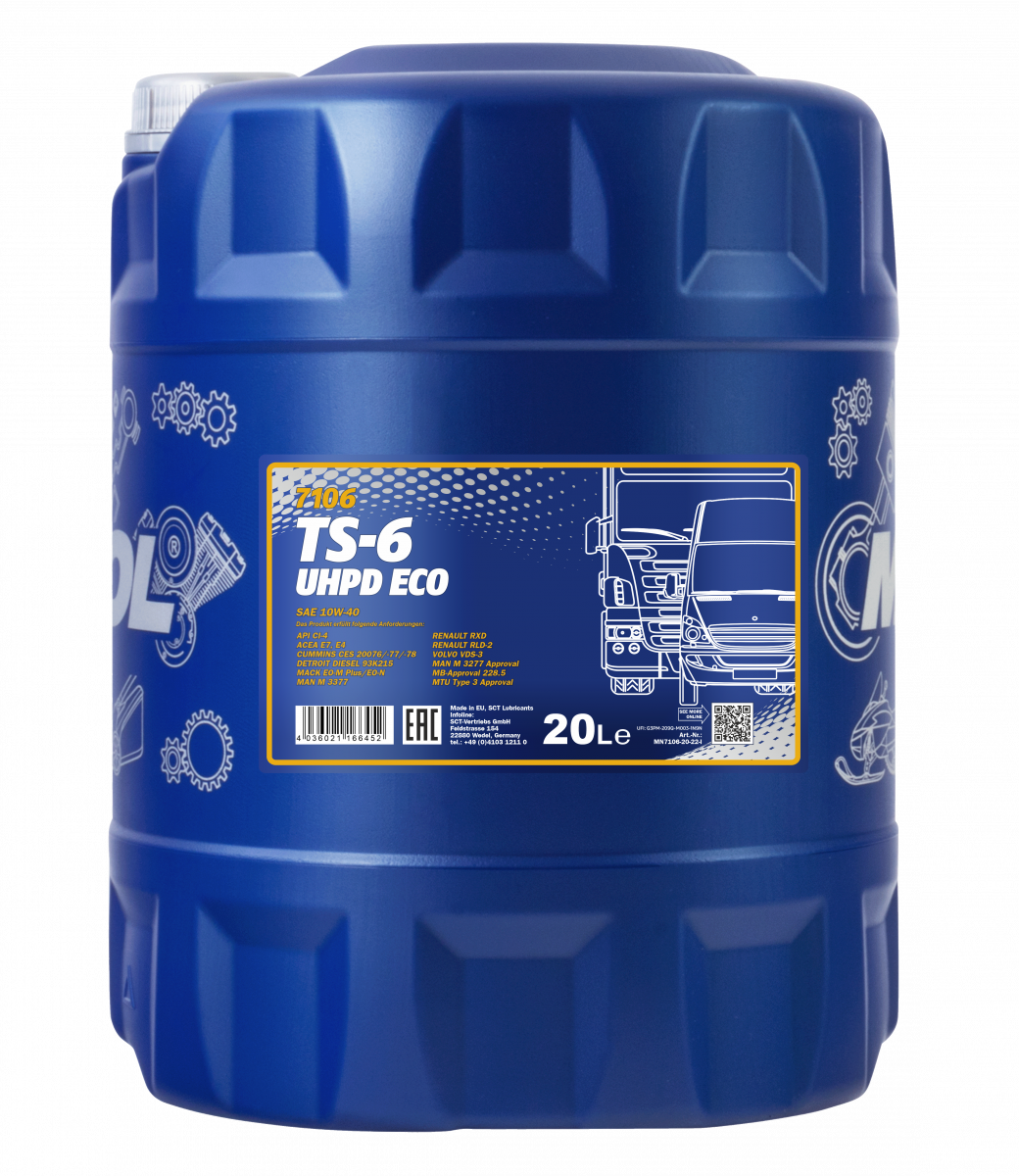 MANNOL TS-6 UHPD 10W-40 Eco 7106