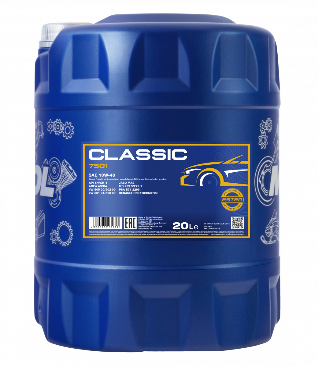 MANNOL Classic 10W-40 7501