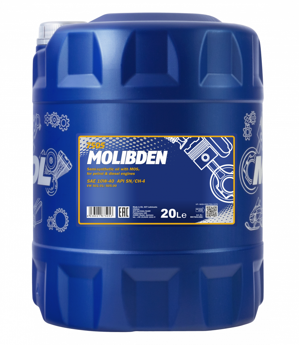 MANNOL Molibden 10W-40 7505