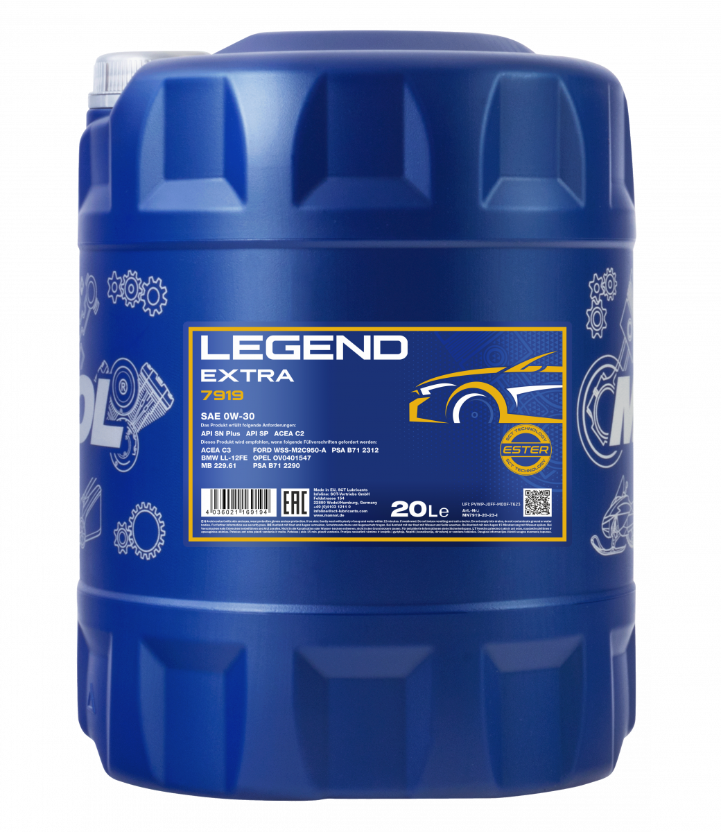 MANNOL Legend Extra 0W-30 7919