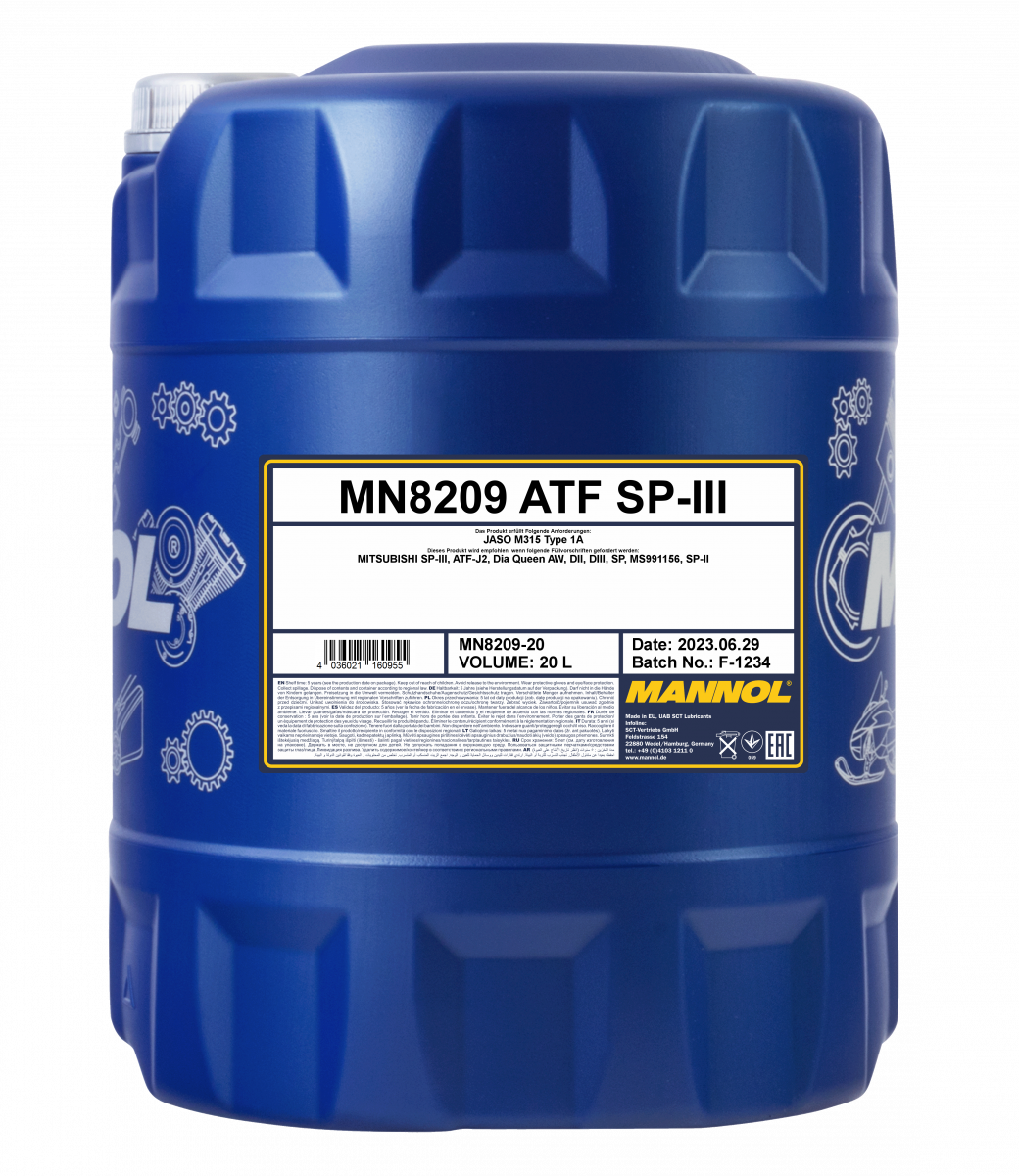 MANNOL ATF SP-III 8209