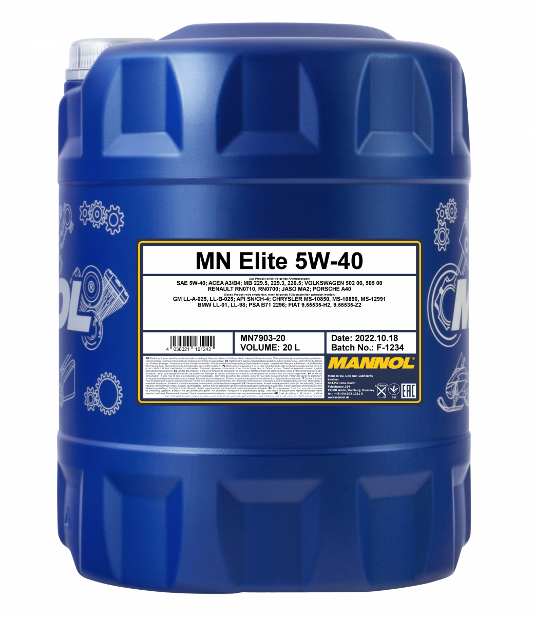 MANNOL Elite 5W-40 7903